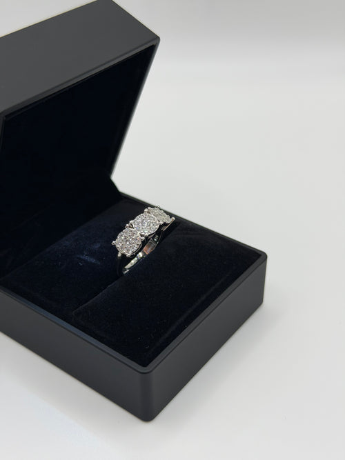 Anello TRILOGY magic argento