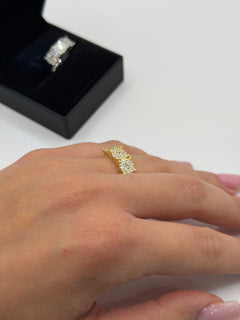 Anello TRILOGY magic argento