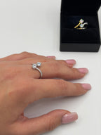 Anello BILOGY “io&te” argento