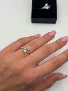 Anello BILOGY “io&te” argento