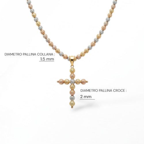 Collana croce MILLELUCI e collana slash