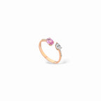Anello bilogy zaffiro e diamanti