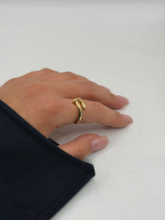 Anello chiodo big oro