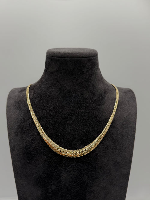 Collier groumette a scalare oro