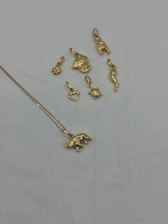 Collana elefantino oro