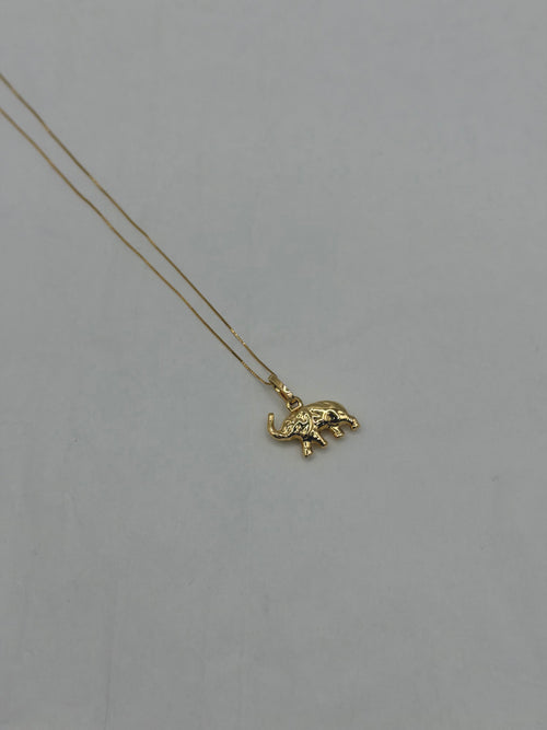 Collana elefantino oro