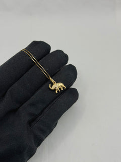 Collana elefantino oro