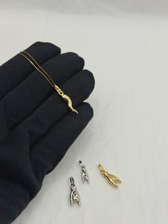 Collana charme portafortuna oro