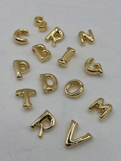 Collana iniziale balloon oro