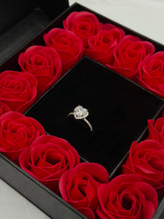 Anello “Amore puro” argento + box San Valentino🌹