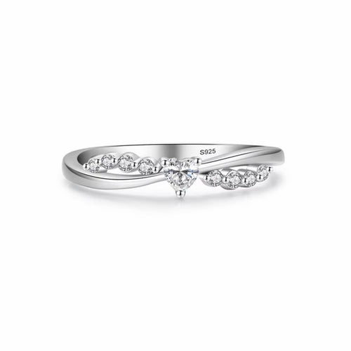 Anello “Cuore Eterno” argento
