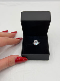 Solitario Hailey argento