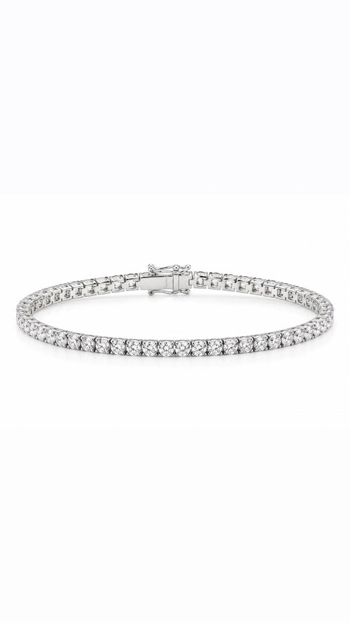 Bracciale Tennis argento
