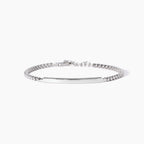 Bracciale targhetta personalizzabile argento uomo