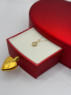 Cuore small oro + box San Valentino 🌹