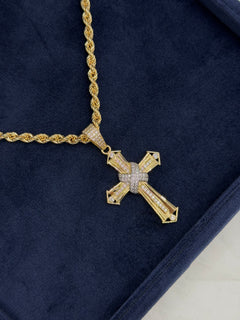Collana croce PHANTOM oro