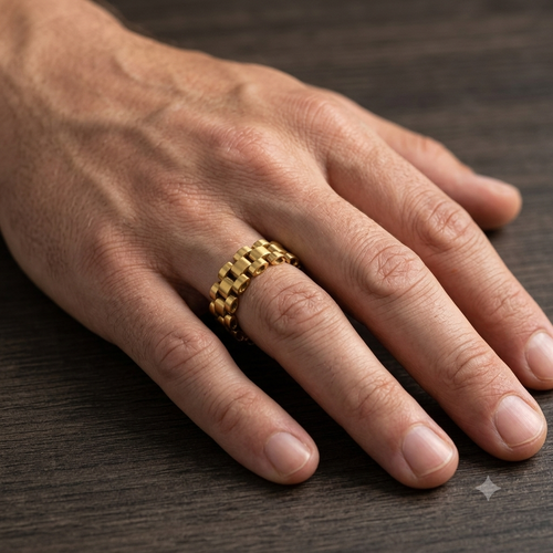 Anello morbido PRESIDENT oro