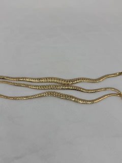 Bracciale groumette a scalare oro