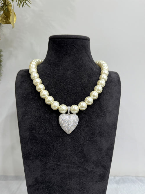 Collana “LADY D” big argento