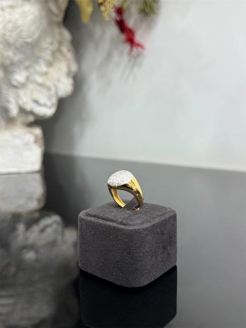 Chevalier hoop argento