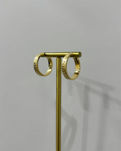 Cerchi oro GRECA esterna big