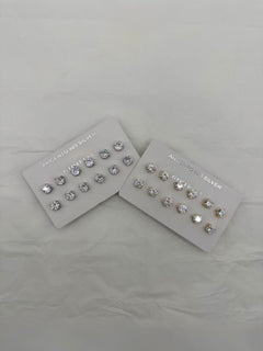 Orecchini punti luce MAN argento