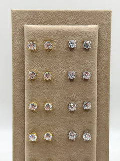 Orecchini punti luce MAN argento