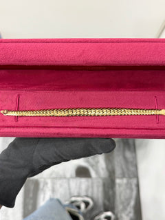 Bracciale groumette a scalare oro BIG