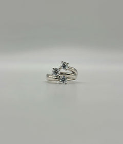 Anello trilogy RE C oro liscio