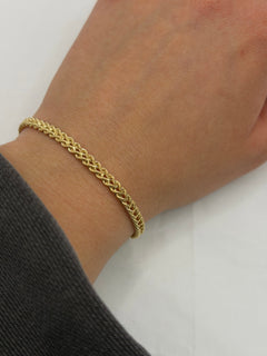 Bracciale double torchon oro