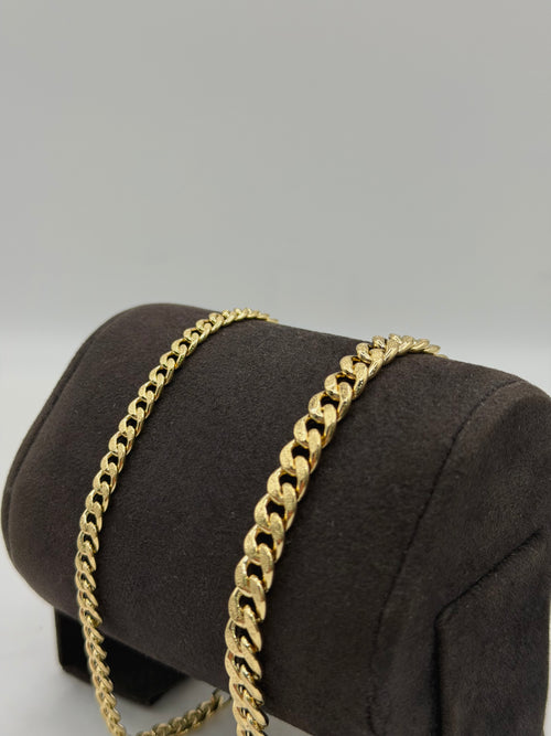 Bracciale groumette SATINATA oro
