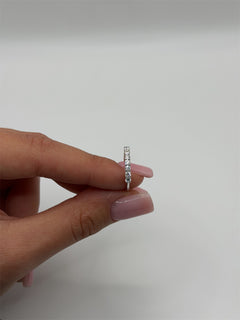 Anello 7 pietre classic oro