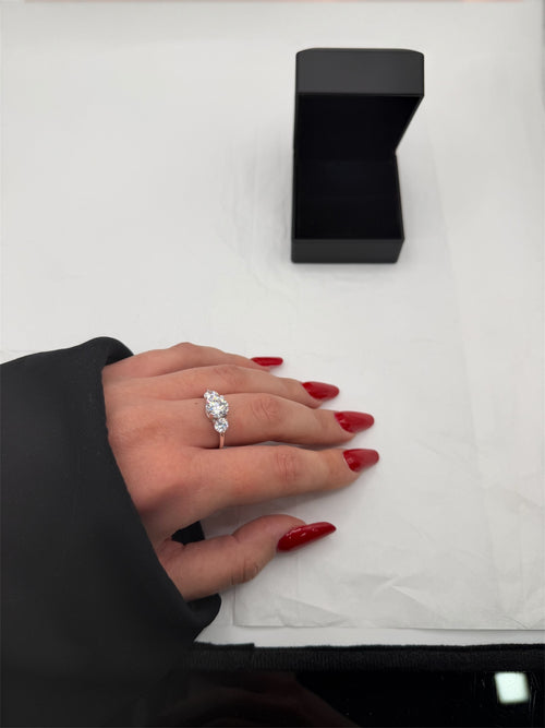 Anello trilogy “Magnete” argento