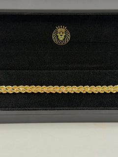 Bracciale double torchon oro