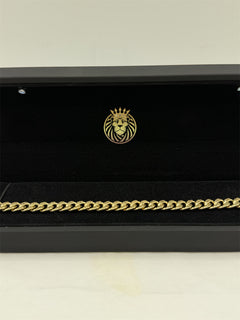 Bracciale groumette SATINATA oro