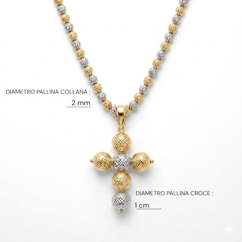 Collana croce MILLELUCI e collana slash