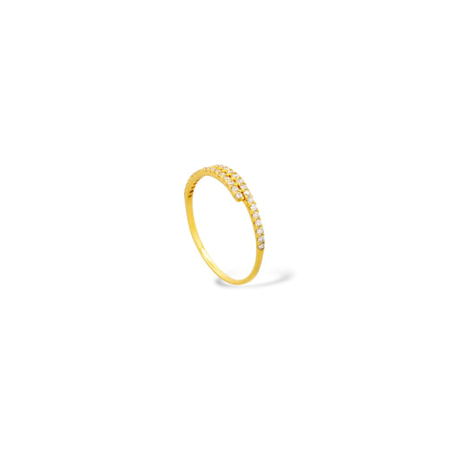 Anello mezza veretta binario contrarie’
