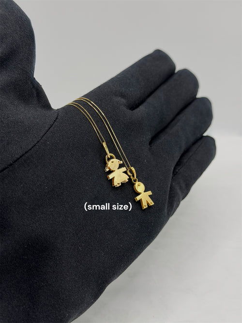 Collana bebe’ oro DOPPIA LASTRA