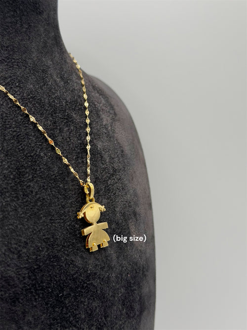 Collana bebe’ oro DOPPIA LASTRA
