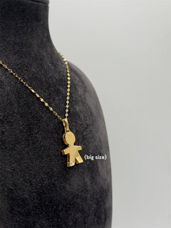 Collana bebe’ oro DOPPIA LASTRA