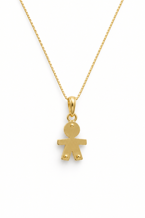 Collana bebe’ oro DOPPIA LASTRA