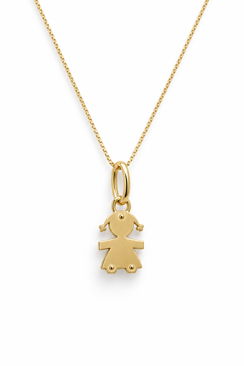 Collana bebe’ oro DOPPIA LASTRA