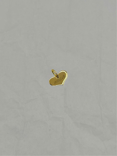 Pendente cuoricino personalizzato oro