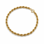 Bracciale torchon oro