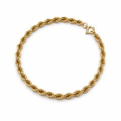 Bracciale torchon oro