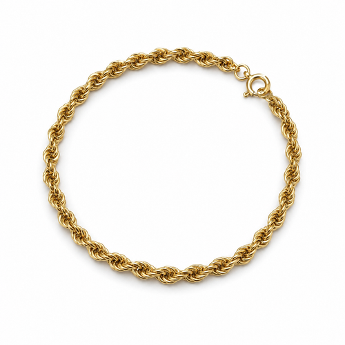 Bracciale torchon oro