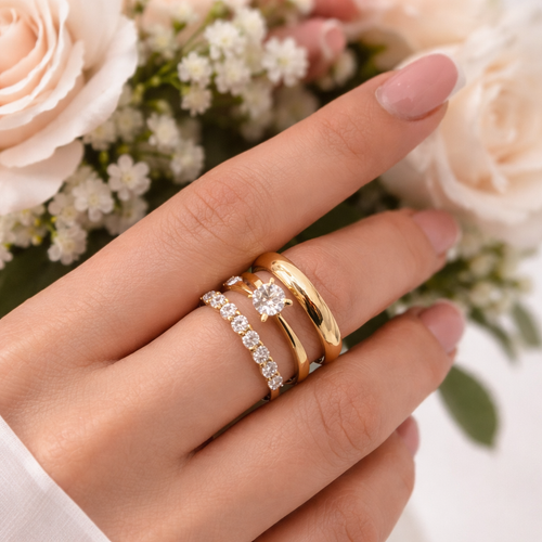 The Bride Set anelli oro
