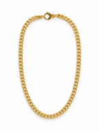 Collana groumette satinata oro small