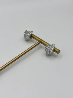 Orecchini TRIANGLE zirconato argento