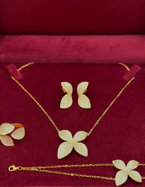 Completo PETALI argento